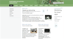 Desktop Screenshot of elektroroller-aktuell.com